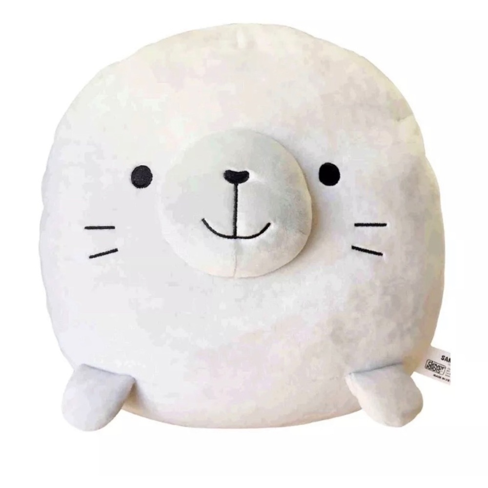 SAMEZU Mochi Squishy 13” Plush Stuffed Animal Seal